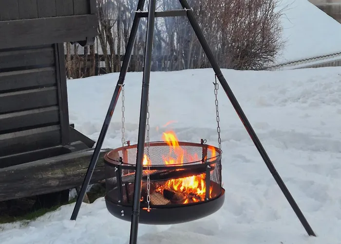 Cozy With Sauna, River Views And 10 Min From Hafjell And Lillehammer *